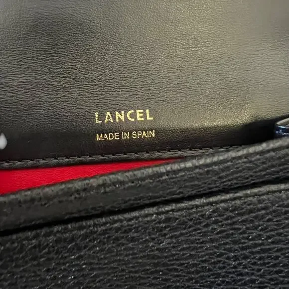 Lancel Model Pia Grained Leather Wallet - Picture 5 of 5